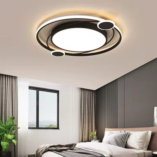 Round LED Ceiling Light Fixture for Bedroom Lamp Ceiling Lights Modern for Home Lamps Dining Room Chandelier Decor Bar Cafe