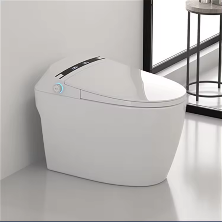 Bathroom modern luxury siphonic japanese toilet automatic smart 110v one piece ceramic smart japanes toilet