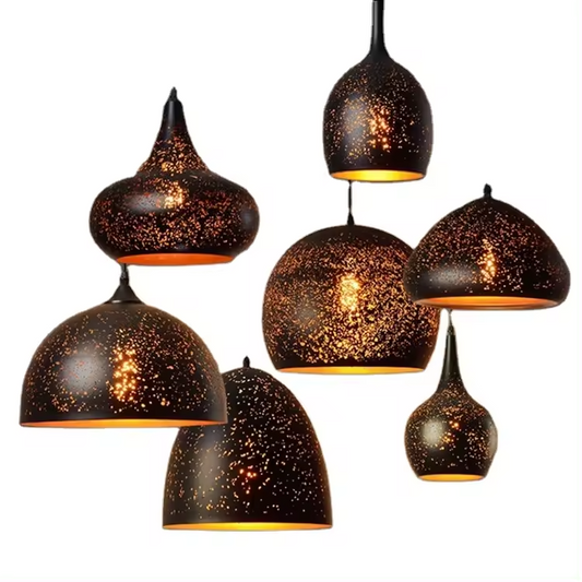 Modern Black Minimalist Style Art Metal Kitchen Restaurant Dining Room Pendant Light