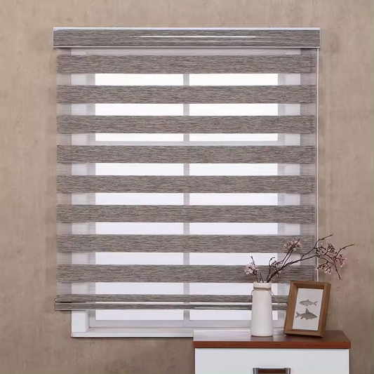 Manufacturer Modern Good Quality Zebra Blind Window Blackout Manual Zebra Roller Blinds For The Living Room