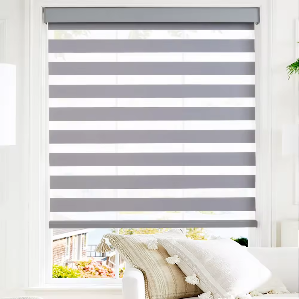 High Quality Electric Curtains Zebra Blinds for Windows Customizing the Light Filter Shade