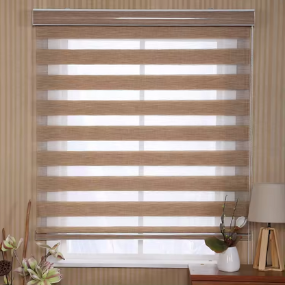 Manufacturer Modern High Quality Zebra Blind Blackout Day And Night Zebra Roller Blinds