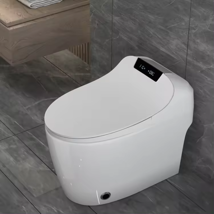 Auto open self clean modern one piece closestool ceramic inodoro intelligent sanitary wares smart wc toilet