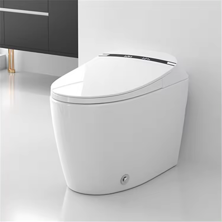 Bathroom modern luxury siphonic japanese toilet automatic smart 110v one piece ceramic smart japanes toilet