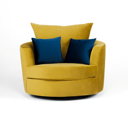 Joy Swivel Chair Velvet