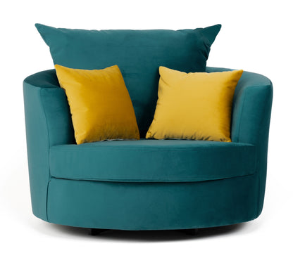 Joy Swivel Chair Velvet