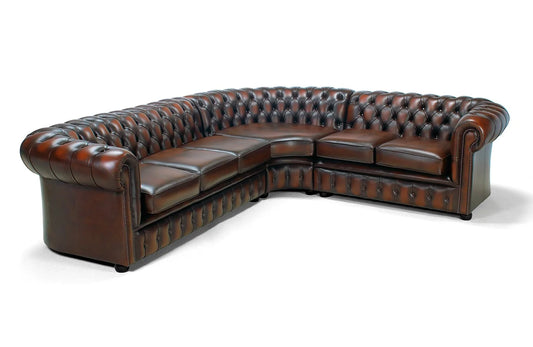 Chesterfield Corner Sofa Unit (with arm)